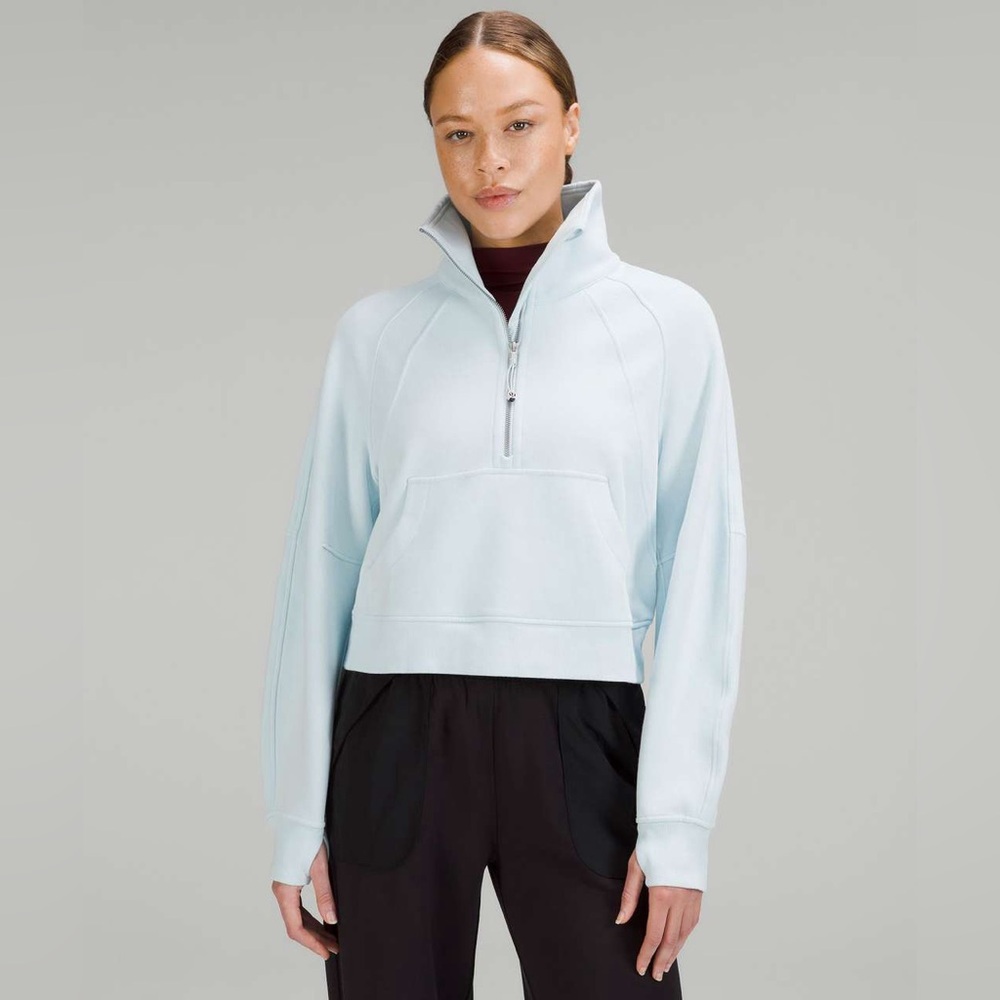 Lululemon Scuba Oversized Funnel-Neck Half Zip
